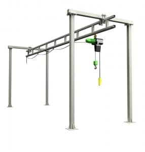 Freestanding Workstation Crane by CraneWerks, Inc.