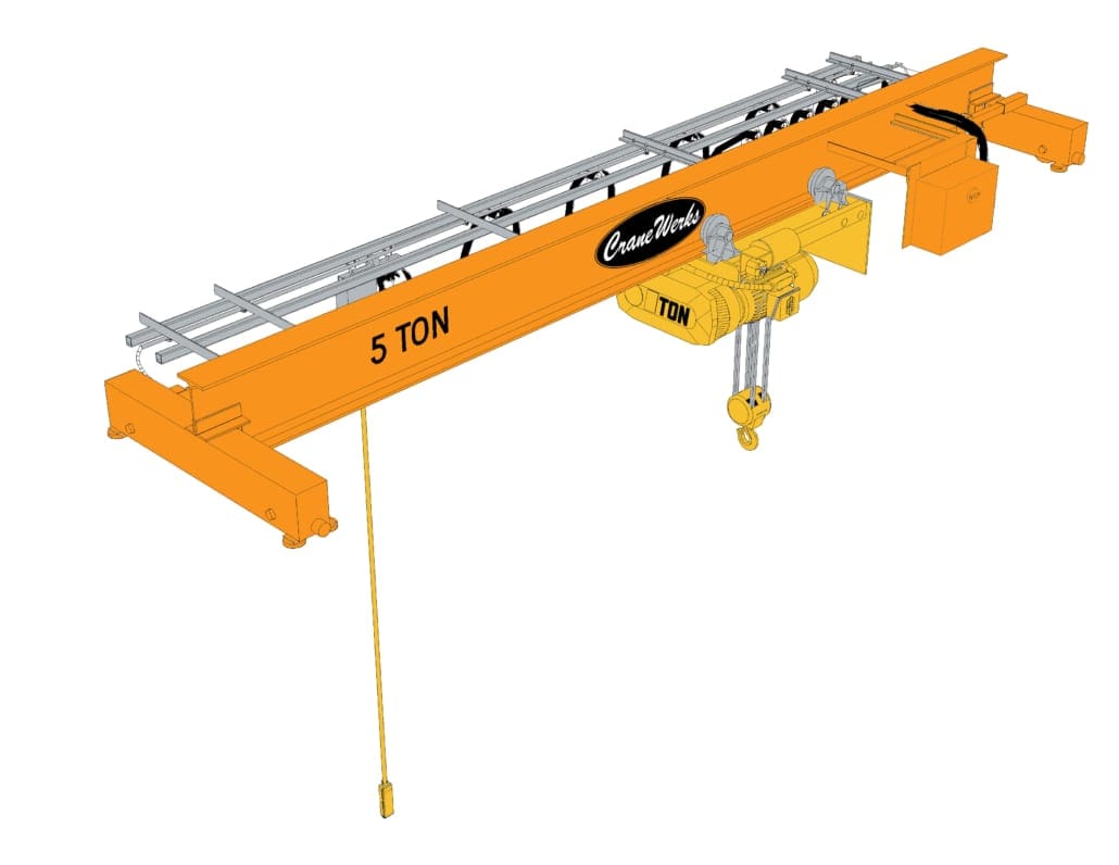 Manual Single Girder Bridge Crane Cranewerks