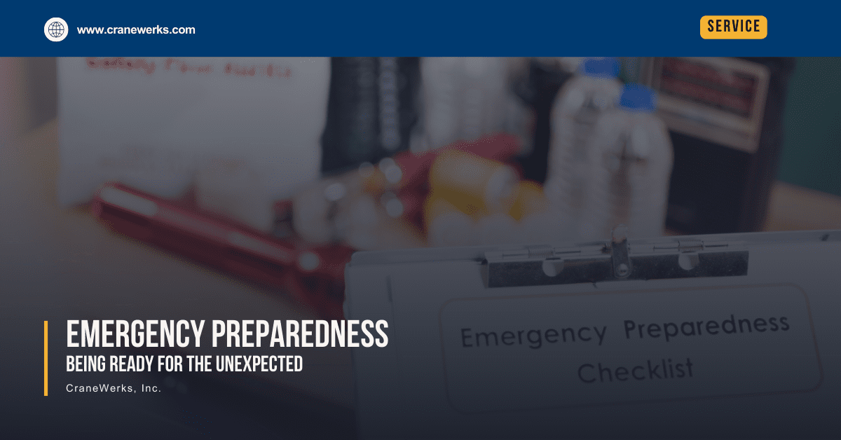 Emergency Preparedness: Being Ready for the Unexpected with CraneWerks of Morristown, IN