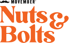 Nuts & Bolts with Movember logo